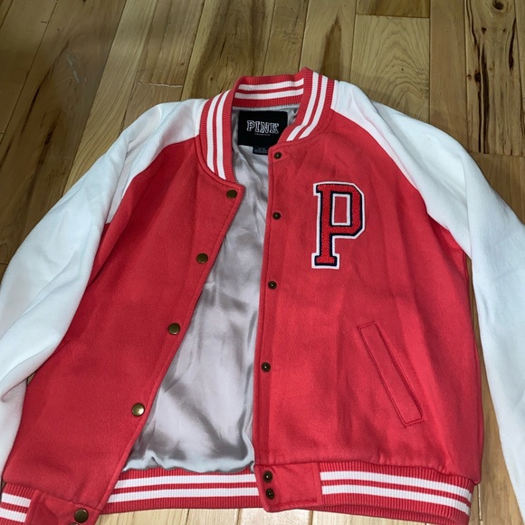 Victoria’s Secret pink varsity jacket - Picture 2 of 3